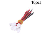 /KQM/10pcs Small Mini Connector Jst 1.0/1.25/1.5/2.0/2.54/3.96mm Ph 2.0mm Xh 2.54mm 2 Pin Male Female Plug Jack Cable Wire