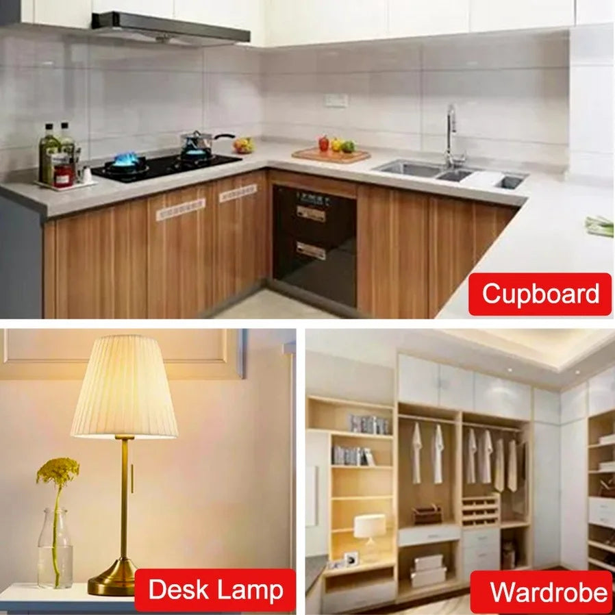 DC 12V Capacitive Touch Sensor Switch Coil Spring Switch LED Dimmer Control Switch 9-24V 30W 3A for Smart Home LED Light Strip