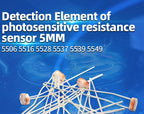 10PCS 5mm LDR Photo Light Sensitive Resistor Photoelectric Switch Sensor 5506 5516 5528 5537 5539 5549 12528  For Arduino