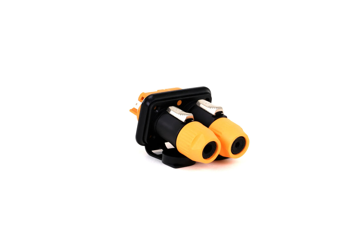 Waterproof True Locking 3Pin Powercon Male/Female Plug Connector In&Output NAC3FX-WP Coupler Panel Mount Chassis Socket Adapter