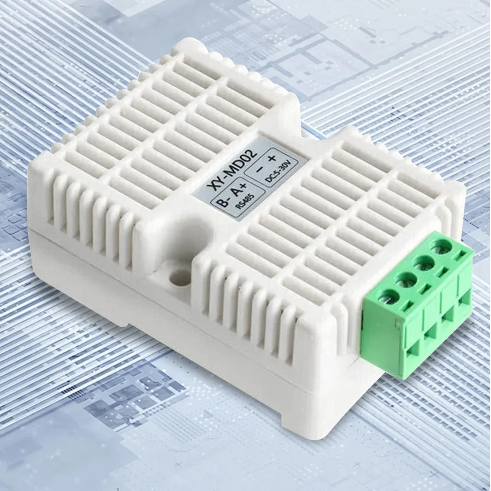 XY-MD02 Temperature & Humidity Sensor SHT20 Temperature and Humidity Transmitter RS485 Serial Temperature Humidity Sensor Module