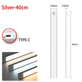 LED Night Light 20/30/40/60CM Motion Sensor Wireless USB Cabinet Night Light Wardrobe Lamp For Kitchen Cabinet Bedroom Wardrobe