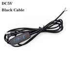 1Pcs USB Plug DC5V LED Light Source SMD5730 LED Light Beads Ring Chip with Black 1.5M Switch Cable 5W 10W 12W White /Warm Light.