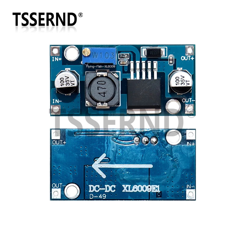 3Pcs XL6009 DC-DC Buck Boost Voltage Converter Power Module 4A 400KHz Adjustable Switch Module 3.8-30V to 1.25-35V Power Supply