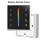 COB RGBCCT LED Strip 6Pin 840leds/m DC24V Light WT5 Wifi  WZ5 Zigbee 5 in 1 LED Controller 2.4G RF Remote Work With Alexa Google