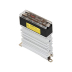 Slim DIN Rail Mount Single Phase Solid State Relay SSR Relay Module with Heatsink 10A 25A 40A