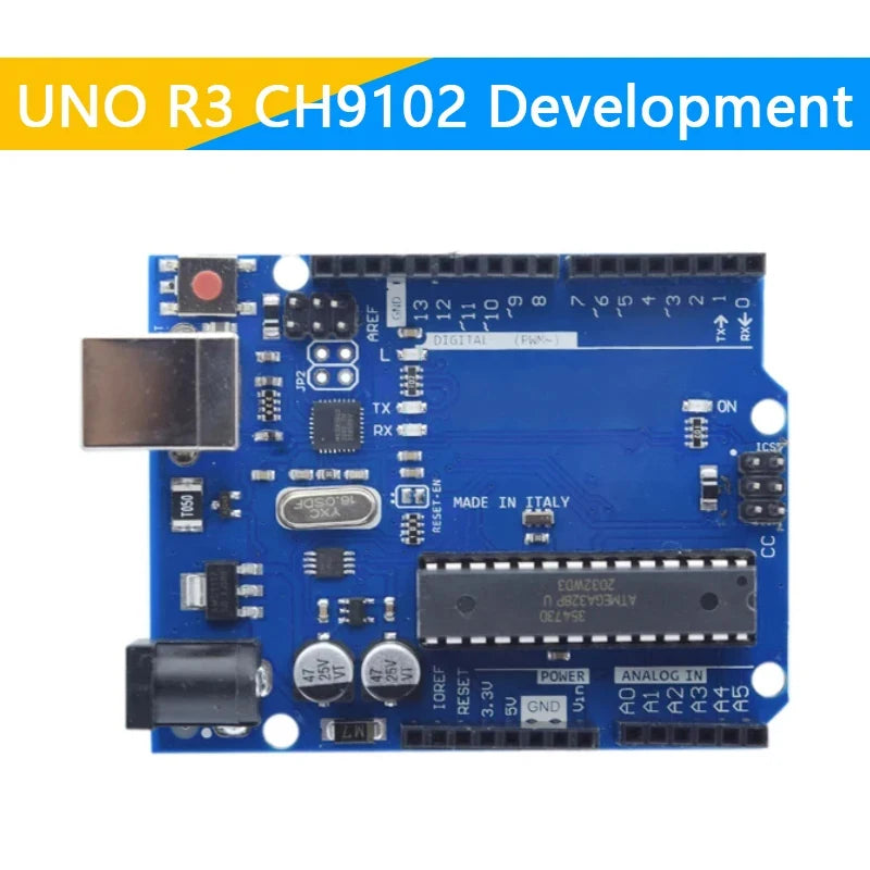 UNO R3 Development Board ATMEGA328P CH340 / ATEGA16U2 Compatible For Arduino with Cable R3/R4 UNO Proto Shield Expansion Board
