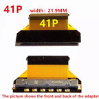 15PCS/LVDS Screen FIX30P to FPC 30P/51P1.0/0.5MM Flexible Flat Cable Interface Adapter EDP Adapter Board