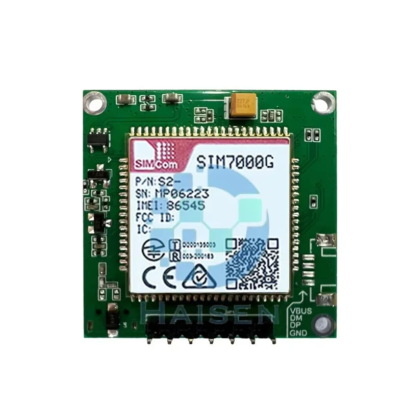 HAISEN SIMCOM SIM7000G Core Board LPWA NBIOT CATM GPS Development Board Module Modem SIM7000