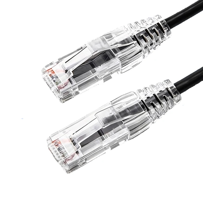 (5pcs/Pack) Patch Cord RJ45 Colour UTP Cat6A 28AWG Slim Ethernet Network Cat 6 Ethernet Cable 4 PVC Cat7 STP Internet Lan Cable