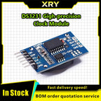 XRY 1PCS DS3231 AT24C32 IIC Module Precision Clock Module (without battery) DS3231 Memory Module
