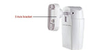 Wireless Garage Security Alarm Dual Remote Control Infrared Motion Sensor Detector for Home Burglar Alert Outdoor Shed