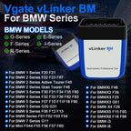 Vgate VLinker BM+ ELM327 V1.5 OBD2 Car Diagnostic Tool V1 5 Bluetooth 4.0 for Android iOS Auto Scanner for Bimmercode BT 4.0/3.0