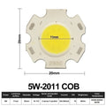 10pcs COB LED 3W 5W 7W 10W 12W 15W 18W 30W 36W Neutral Cold Warm White 13mm 20mm 28mm 1919 Chips Lamp SpotLight Downlight DIY