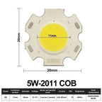 10pcs COB LED 3W 5W 7W 10W 12W 15W 18W 30W 36W Neutral Cold Warm White 13mm 20mm 28mm 1919 Chips Lamp SpotLight Downlight DIY