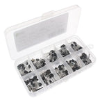 50-200PCS TO-92 Transistor Kit BC327 BC337 BC548 BC549 2N2222 2N2907 2N3906 2N5401 2N5551 A1015 C1815 S8050 S8550 TL431A PNP NPN