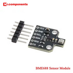 1pc BME688 BME680 Gas Air Humidity Pressure Temperature Sensor Environmental Sensor Module ZY-BME280 BME688 BME680 Chip New