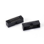 10Pcs IDC Box Headers PCB Connector 1.27mm 2.0mm 2.54mm Pitch Double Row DC3 Male Socket Straight Idc Headers for Electronics