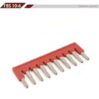 10PCS PT4 Push-in Din Rail Terminal Strip Plug PT-4 4mm² Cable Connector Electrical Connect Screwless Terminal Block