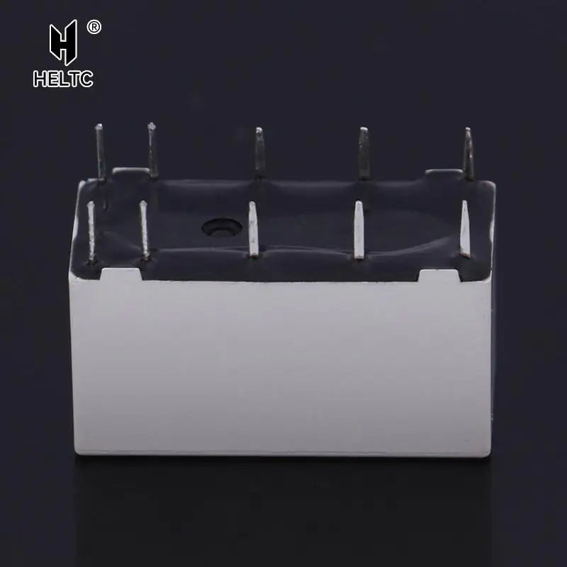 1x Realy 5V  Coil Bistable Latching Relay DPDT 30VDC 2A 1A 125VAC HFD2/005-S-L2-D Realy 10 Pins