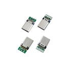 5/10Pcs TYPE C USB 3.1 24 Pin Male Plug Welding Connector Adapter with Housing Charging Plugs Data Cable Accessories Repair