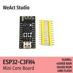 WeAct ESP32 ESP-32 ESP32C3 ESP32-C3FH4 Development Board Wireless WiFi Bluetooth-compatible Module Micropython