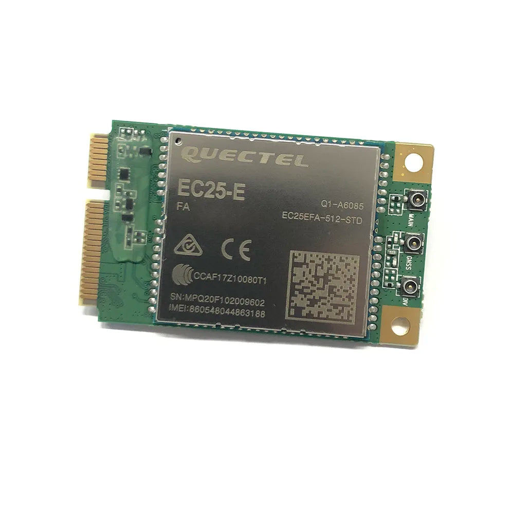Quectel EC25-EFA LTE Cat4 Module Support GNSS EC25-EFA -PCIE Russia is unavailable for Europe/Middle East/Africa/Korea/Thailand