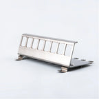 Linkwylan Keystone Frame Holder for DIN Rail Mounting Plate Electrical Distribution Box DIN-Rail Adapter 1/2/3/4/8-Ports