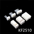 50 Sets Kit KF2510 2p 3pin 4 Pin Pitch Electrical Connector with Box Male Female 2.54mm Wire Connector Terminal