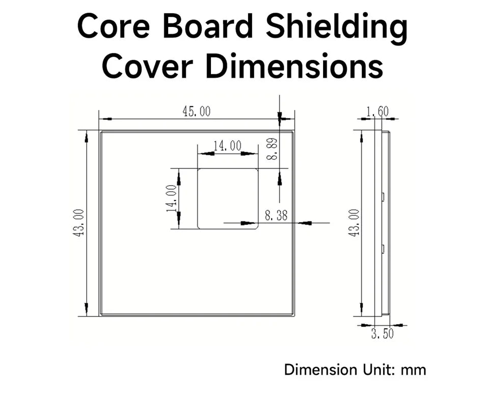 T536 Core Board Multi-core Heterogeneous Quad-core A55 CDSENET ECK33 ARM NPU RISC-VLGA Single-board Computer Industrial Grade