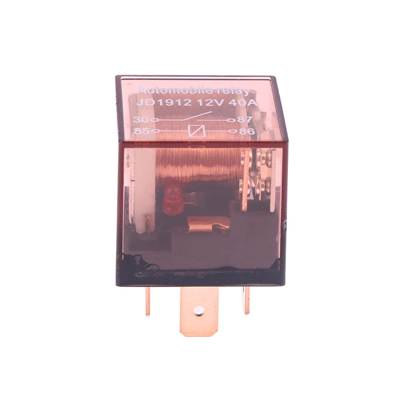 DC 12V 40A 4Pin 5Pin Waterproof Automotive Relay SPDT Car Control Device Car Relays High Capacity Switching Controller
