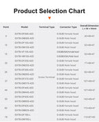 ENMG Direct Insertion 8A 300V DB9 Serial Terminal Block 9 pole 15db25 37 44 50 78 pin male female terminal block rail type D-SUB