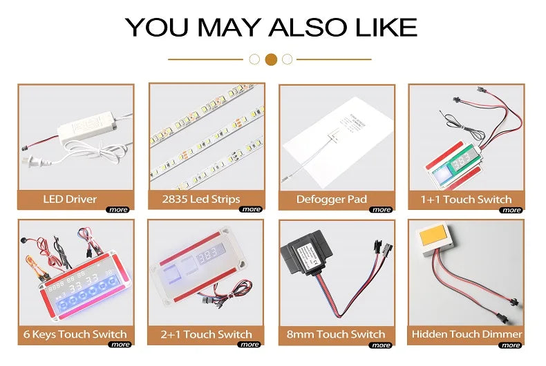 DC12V 24V New Lead-free Sensing Module 8A Pir Motion/ IR Hand Wave/Touch Sensor Module for LED Cabinet Light
