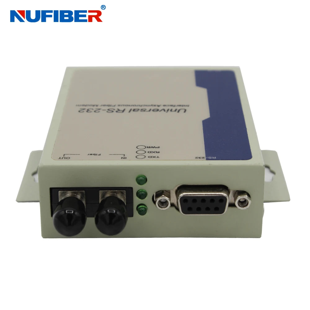 Industrial RS485/RS422/RS232 to Single-mode Simplex Serial to Fiber Converter, 1310nm/1550nm 20km Fiber optic modem
