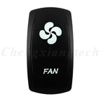 Marine 12V 24V White Led On Off Rocker Switch 5Pin SPST Momentary Switch DPDT ON OFF ON 3-Way for Car Boat Carling 4X4 Narva