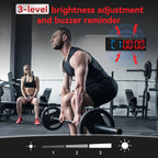 Gym Timer 3.5" Large LED Display Wall Clock Gym Interval Workout  Count Down & Up  Stopwatch Digital Timer for Fitness Home