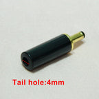 Gold Plated DC Power Plug Connector 5.5x2.1mm/5.5x2.5mm 4.0x1.7mm / 3.5x1.35mm DC Male Plug DIY Welding Output Adapter