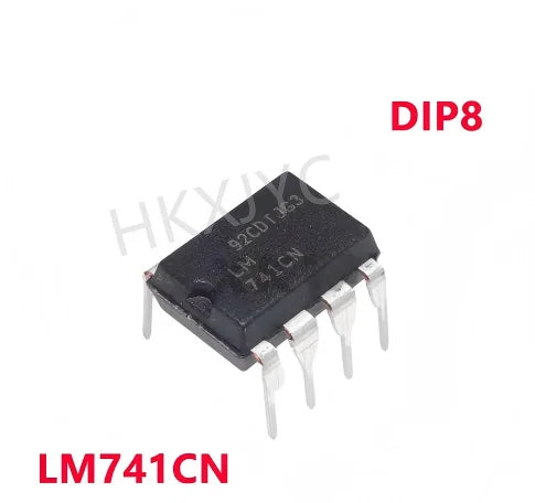 10-100/PCS New LM741CN LM741 DIP8 High-precision operational amplifier chip In Stock