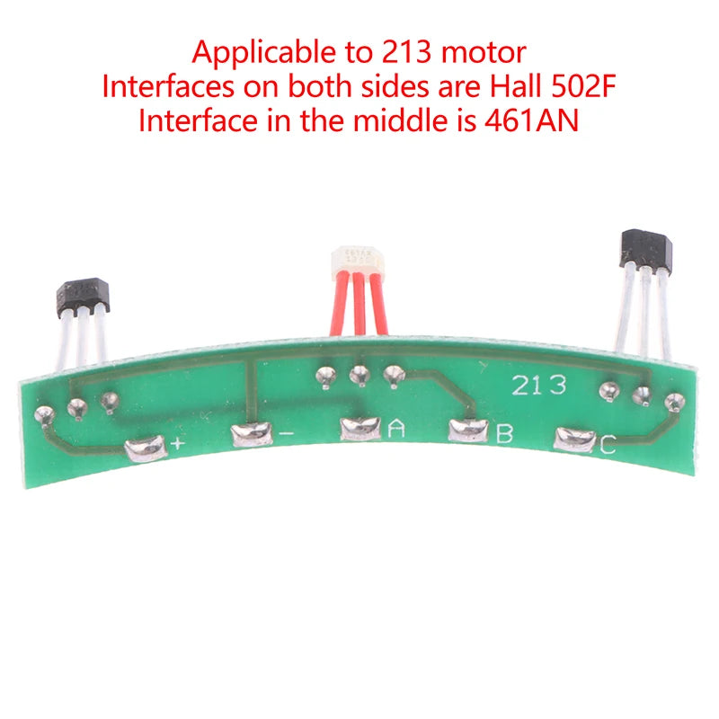 Electric Car 213 Motor Hall Sine Wave Motor Hall 461 Sensor 502F Ebike Motor Hall Sensor Electric Vehicle Motor Hall Board