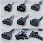 2/3/4/5/6/8/10 Pin 3.5mm Auto Ignition Coil Waterproof Connector Horn Sensor Plug With Cable 1J0973722 For VW