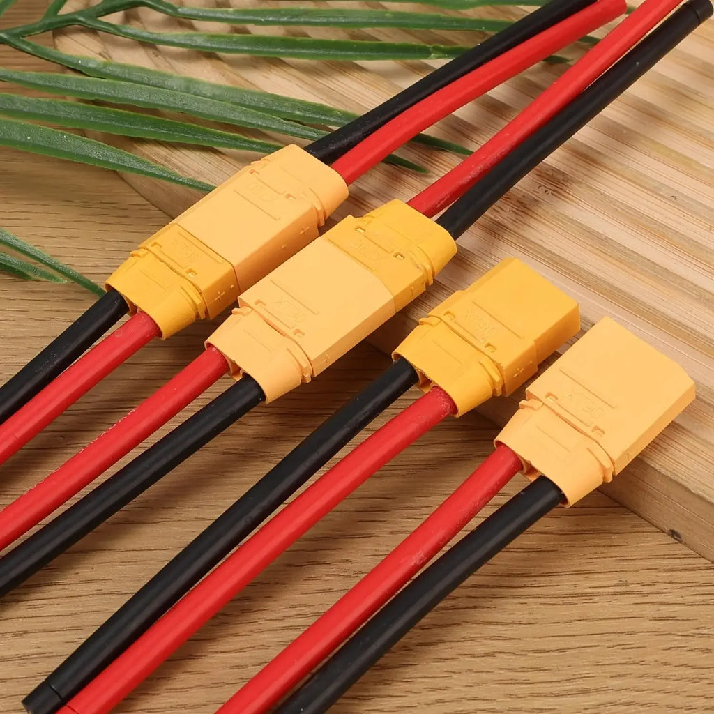 XT90 Male Female Conversion Plug Connection Cable With 10AWG Silicone Extension Lead Wire Battery RC Planes Car Accessories