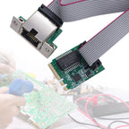 M.2 A+E KEY 2.5G Ethernet LAN Card RTL8111H Chip Single Port Network Card 10/100/1000Mbps M.2 RJ45 LAN Adapter for Windows Linux