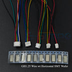 10Set SH1.0 1.25 ZH1.5 PH2.0 XH2.54  Connector Female Housing 10/20/30cm Wire Cable+Male Pin 2/3/4/5/6/7/8/9/10/12P Wafer