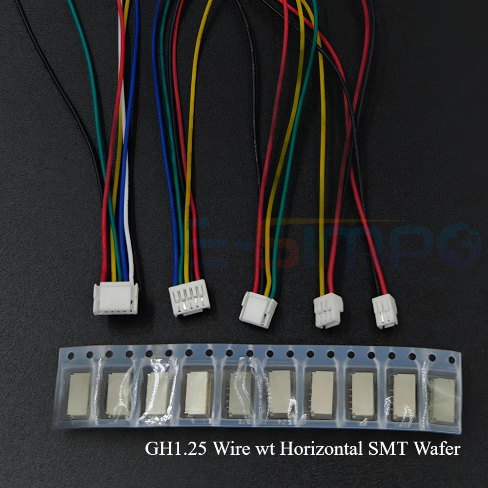 10Set SH1.0 1.25 ZH1.5 PH2.0 XH2.54  Connector Female Housing 10/20/30cm Wire Cable+Male Pin 2/3/4/5/6/7/8/9/10/12P Wafer