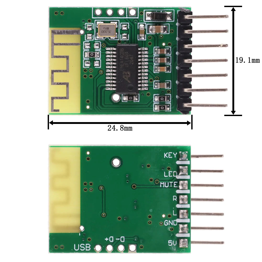 DIY Electronics Kit Bluetooth Audio Stereo Wireless Speaker Receiver Module Board Audio Power Amplifier Modified 4.0 4.1 4.2 5.0
