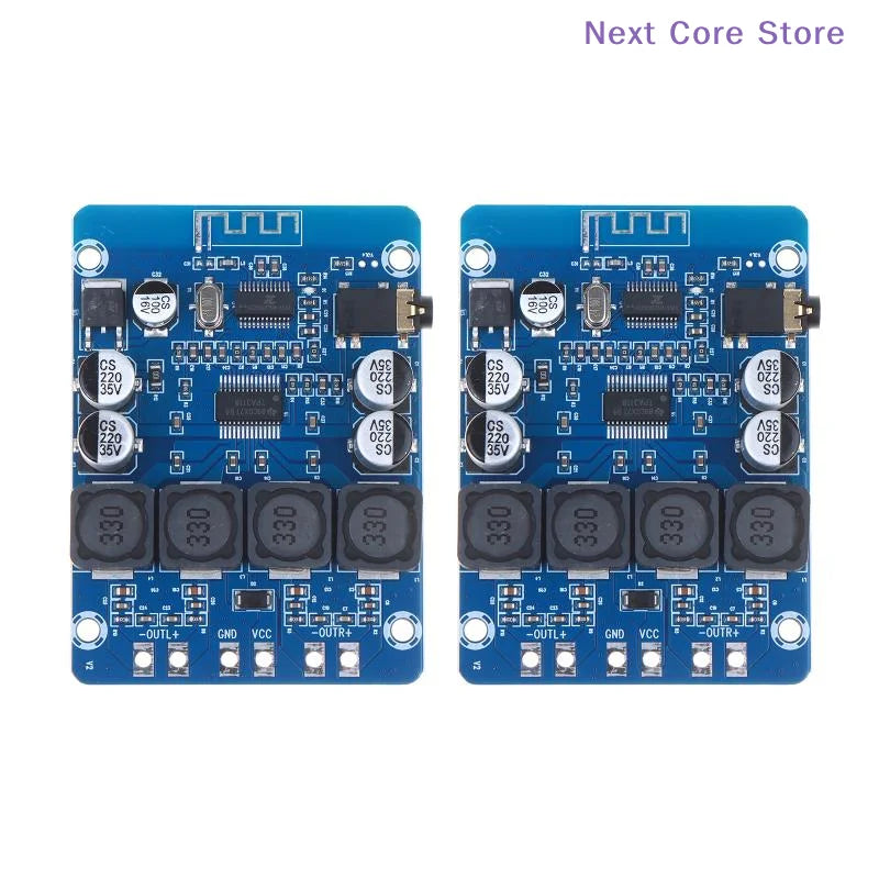 [NC]Ultra Clear Bluetooth Digital Power Amplifier Board TPA3118 Dual 45W Audio Amplifier Module AUX Decoding[NC]