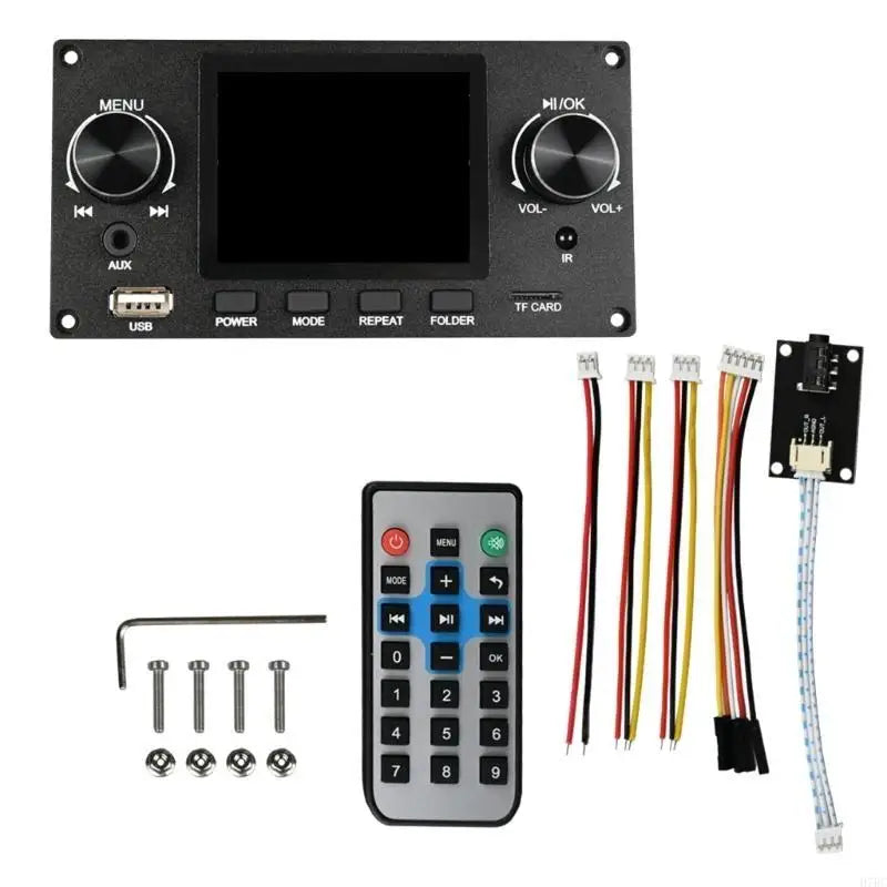 H7BC 2.8inch TFT Color LCD Lossless MP3 Decoders Board Bluetooth-compatible Stereo Sound Decoding USB For Car Amplifiers