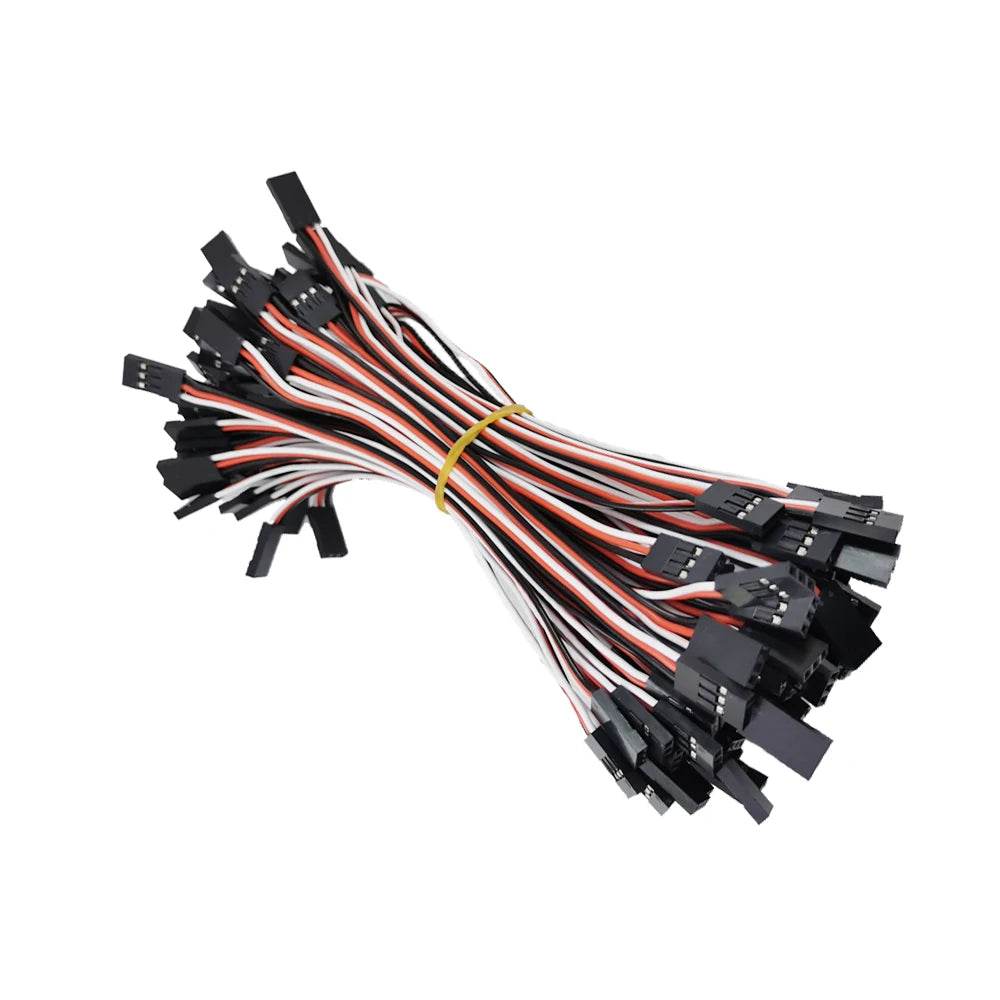 10/20/50/100 pcs JR Plug Servo Extension Lead Wire Cable 10CM 15CM 30CM Male to Male for RC Plane Quadcopter