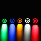 12mm 16mm 19mm 22mm Ultra-short Style Microtravel Stainless Steel Push Button Switch Led Lamp Self-reset/Momentary Normal Open