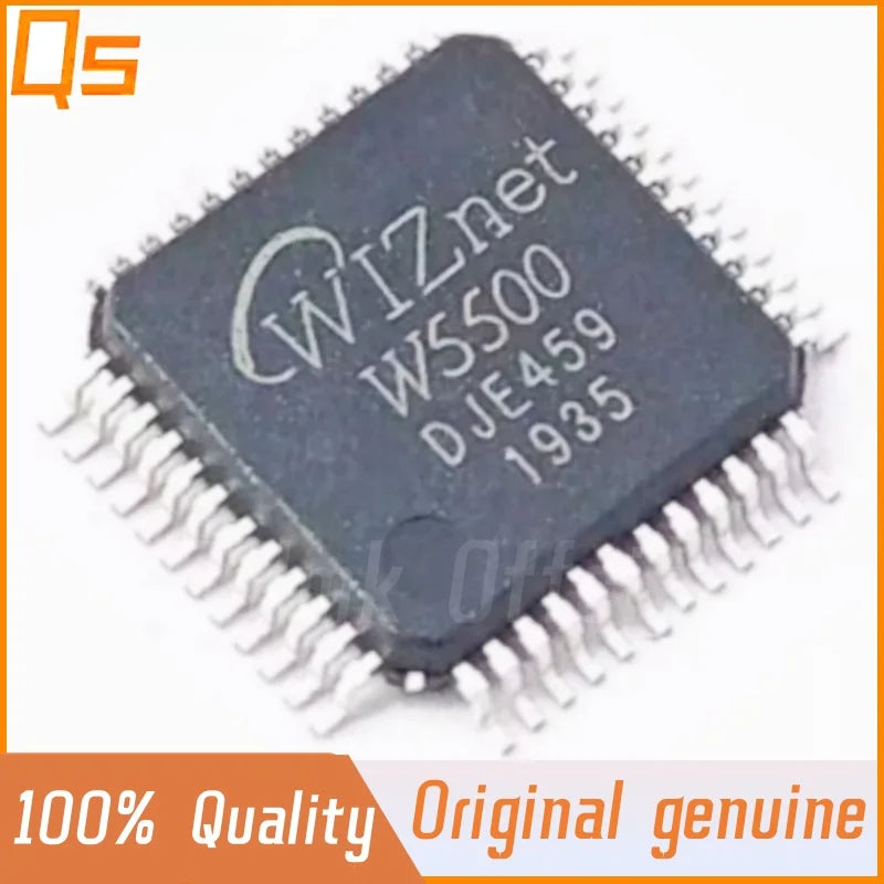 New Original W5500 LQFP-48 Microcontroller Chip Ethernet hardware TCP IP Protocol Stack